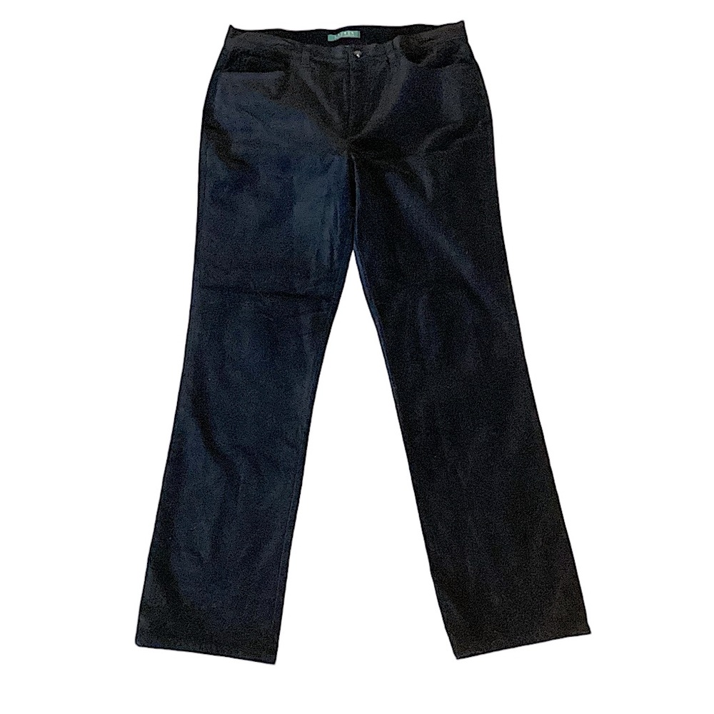 Lauren Ralph Lauren Velvet Straight Leg Pants 10
